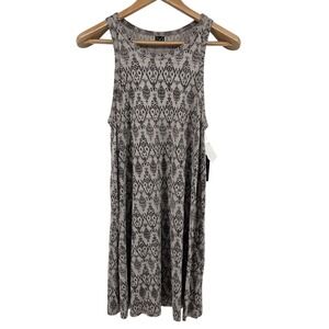 Gentle Fawn Alesia Sleeveless V-Neck Jersey Dress Taupe Size M NWT
